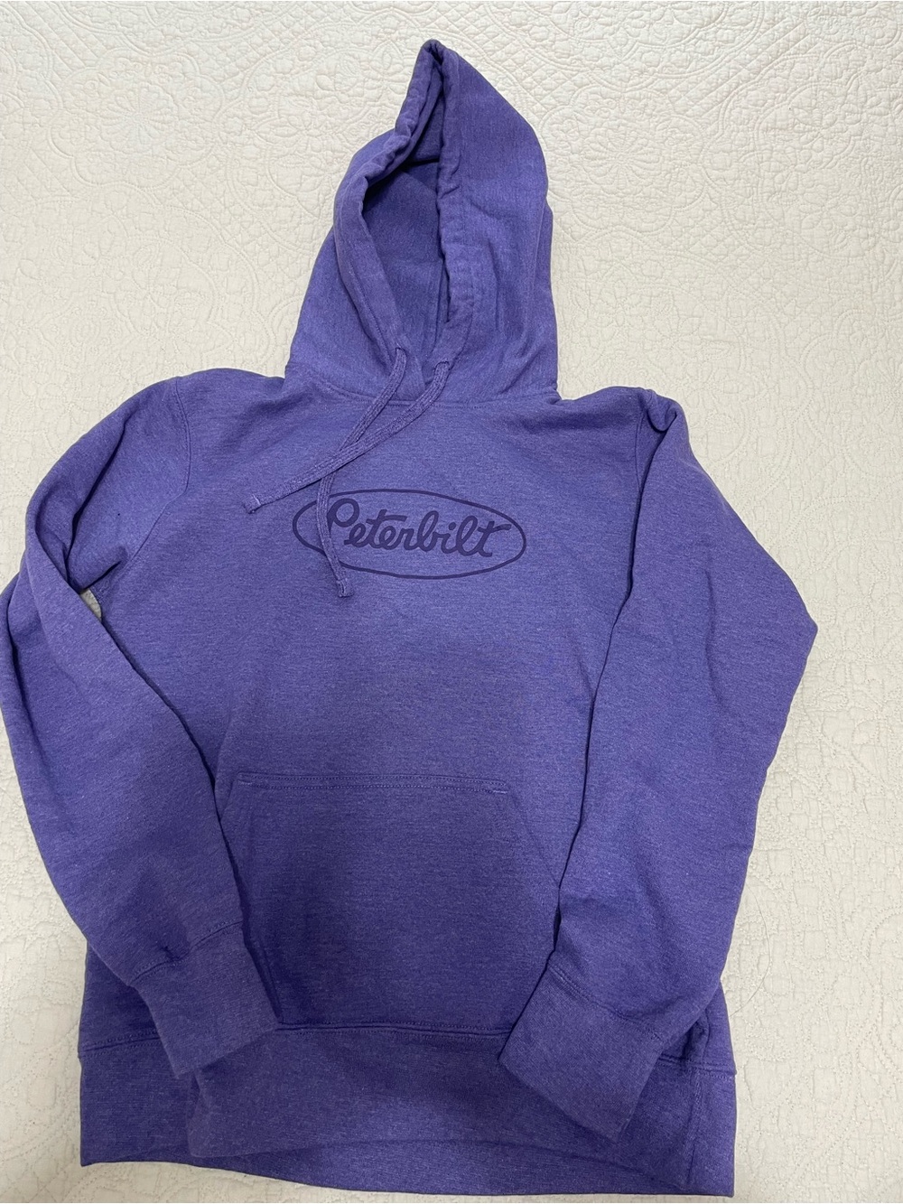 Peterbilt purple Logo Hoodie